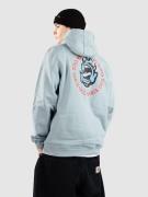 Santa Cruz BT Ringed Screaming Flame Hoodie stone blue