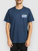 RVCA Palm Trail T-Shirt moody blue