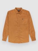 Quiksilver Smoke Trail Cord Skjorta almond