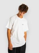 REELL Staple Logo T-Shirt snow white