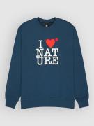 Element I Heart Tröja dark denim
