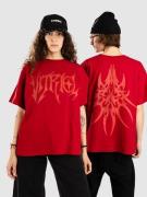 Vitriol Stencil Collection Boxy T-Shirt jester red