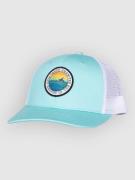 Salty Crew Patched Retro Trucker Keps seafoam