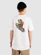 Santa Cruz Collage Hand T-Shirt white