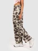 Blue Tomato Printed Baggy Denim Jeans greytone cow