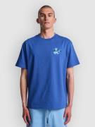 RVCA AF Twin Tulips T-Shirt indigo blues