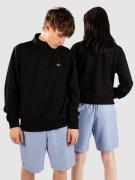 Lacoste High Neck Zipped Jersey Tröja black