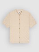 Element Sight Textured Knit Skjorta oat milk