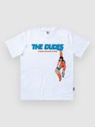 The Dudes Cliff Hanger T-Shirt white