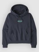 Patagonia 95 Oval Logo Daily Hoodie smolder blue/moon tripper