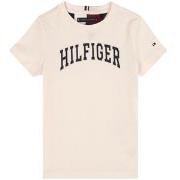 Tommy Hilfiger Logo T-shirt Ancient White 10 år