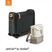 Stokke® Stokke® JetKids Bedbox Resväska + Ryggsäck Svart One Size