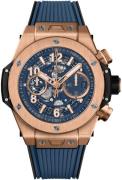 Hublot Herrklocka 421.OL.5180.RX Big Bang 44Mm Skelettskuren/Gummi