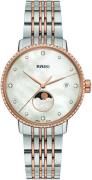 Rado Damklocka R22882923 Coupole Vit/Roséguldstonat stål Ø34 mm