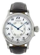 Longines Herrklocka L2.713.4.13.0 Heritage Weems Vit/Läder Ø47.5 mm