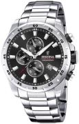 Festina Herrklocka F20463-4 Svart/Stål Ø45 mm