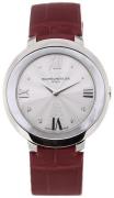 Baume & Mercier Damklocka M0A10262 Promesse Silverfärgad/Läder