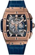 Hublot Herrklocka 601.OX.7180.LR Big Bang 45mm Skelettskuren/Gummi