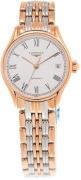 Longines Damklocka L4.360.1.11.7 Lyre Vit/Roséguldstonat stål Ø25