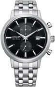 Citizen Herrklocka CA7060-88E Chrono Svart/Stål Ø42 mm