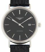 Longines Herrklocka L4.922.4.52.2 Presence Svart/Läder Ø40 mm