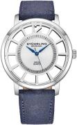 Stührling Original Herrklocka 388S2.01 Classic Silverfärgad/Läder