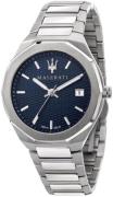 Maserati Herrklocka R8853142006 Stile Blå/Stål Ø42 mm