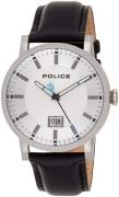 Police Herrklocka PL15404JS.01 Silverfärgad/Läder Ø42 mm