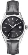 TAG Heuer Damklocka WBK1313.FC8260 Carrera Lady Grå/Läder Ø36 mm