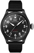 IWC Herrklocka IW329801 Pilots Svart/Läder Ø43.8 mm