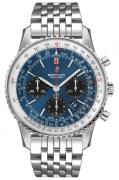 Breitling Herrklocka AB0121211C1A1 Navitimer 01 Blå/Stål Ø43 mm