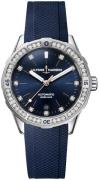 Ulysse Nardin Damklocka 8163-182B-3-13 Diver Blå/Gummi Ø39 mm