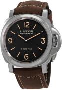 Panerai Herrklocka PAM00914 Luminor Svart/Läder Ø44 mm