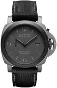 Panerai Herrklocka PAM01662 Luminor Grå/Läder Ø44 mm