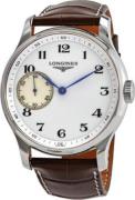 Longines Herrklocka L2.841.4.18.3 Master Vit/Läder Ø47.5 mm