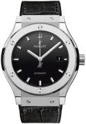 Hublot Herrklocka 542.NX.1270.LR Classic Fusion Svart/Gummi Ø42 mm