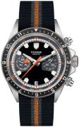 Tudor Herrklocka M70330N-0003 Heritage Chrono Flerfärgad/Textil Ø42