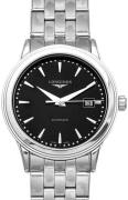 Longines Herrklocka L4.984.4.59.6 Flagship Svart/Stål Ø40 mm