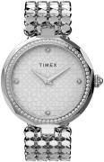 Timex Damklocka TW2V02600 Silverfärgad/Stål Ø34 mm