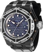 Invicta Herrklocka 38911 Carbon Hawk Blå/Plast Ø54.5 mm