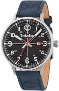 Timberland Herrklocka TDWGB2103104 Crestridge Svart/Läder Ø43 mm