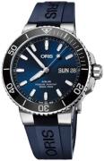 Oris Herrklocka 01 752 7733 4135-07 4 24 65EB Diving Blå/Gummi