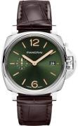 Panerai PAM01329 Luminor Due Grön/Läder Ø42 mm