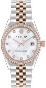 Philipp Plein Damklocka PWYAA0223 Street Couture Vit/Stål Ø34 mm