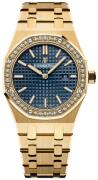 Audemars Piguet Damklocka 67651BA.ZZ.1261BA.02 Royal Oak Blå/18