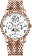 Blancpain Herrklocka 6659-3631-MMB Villeret Vit/18 karat roséguld