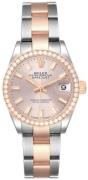 Rolex Damklocka 279381RBR-0002 Lady-Datejust 28 Roséguldstonad/18