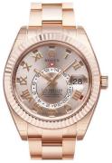 Rolex Herrklocka 326935-0004 Perpetual 42 Roséguldstonad/18 karat