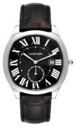 Cartier Herrklocka WSNM0009 Drive de Grå/Läder