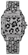 Cartier Damklocka HPI01096 Panthere De Diamantinfattad/18 karat vitt